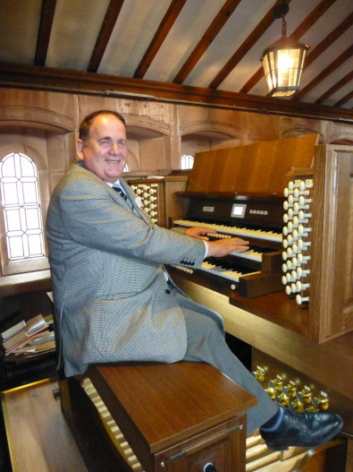OSB Notes - George Robson and John Ogden - George Playing the Chapel Organ